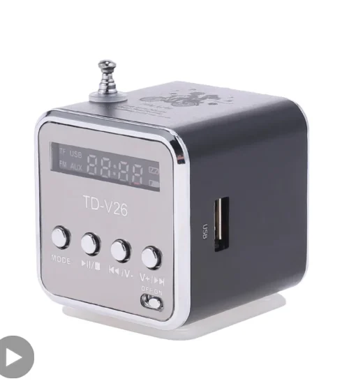 TD-V26 Mini Speaker with Screen