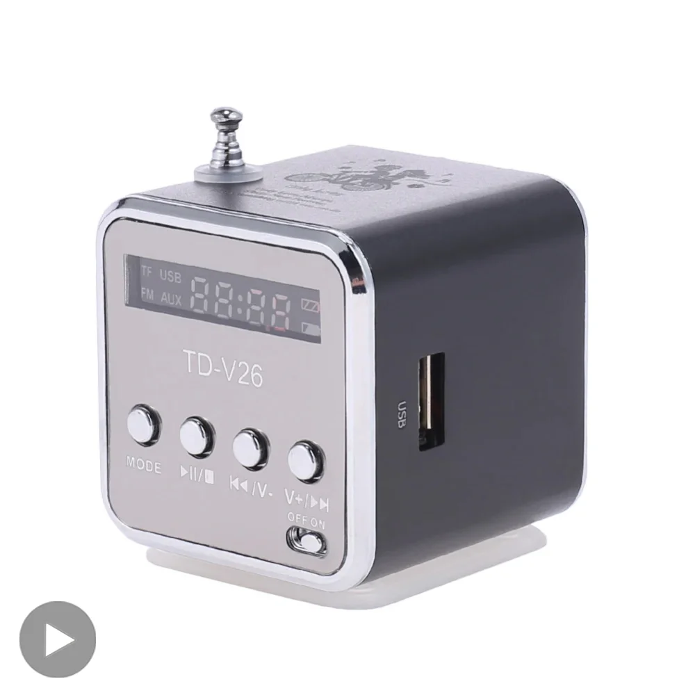 TD-V26 Mini Speaker with Screen